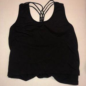 black tank top